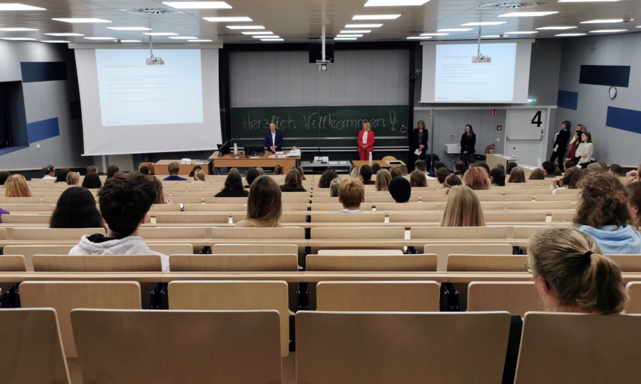 Infoveranstaltung im Hörsaal