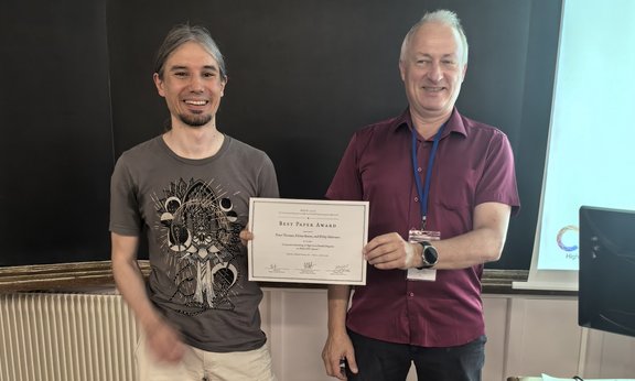 Peter Thoman erhält den Preis