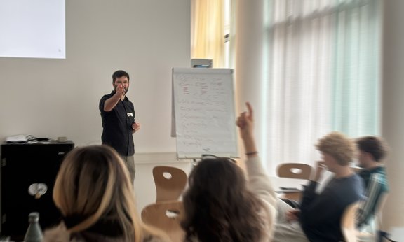 Workshop in Klassenzimmer