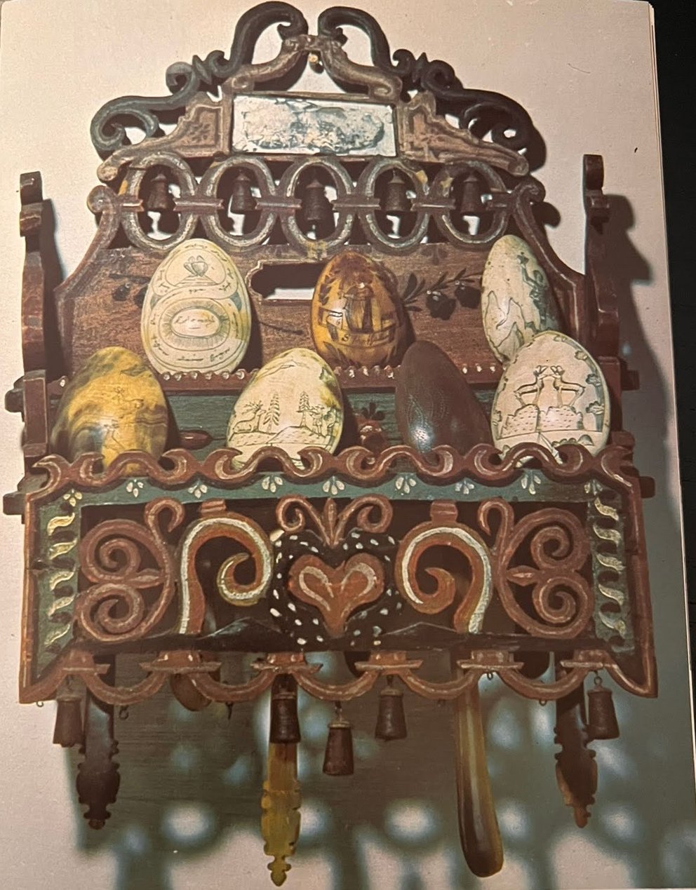 Hornlöffel im Tiroler Volkskunstmuseum in Innsbruck