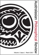 Buchcover Australasian Philosophical Review