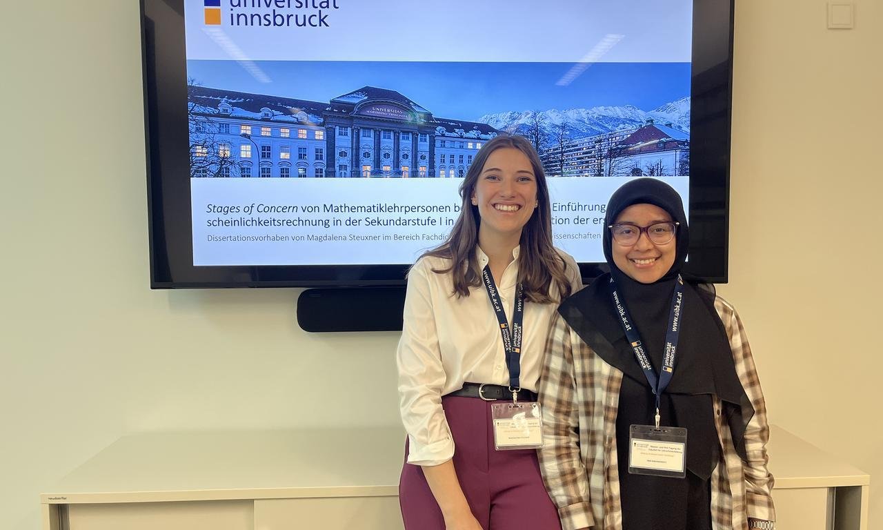Gruppenbild Magdalena Steuxner und Ismi Rakhmawati