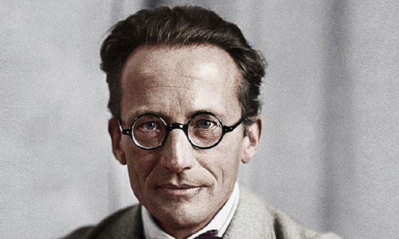 Porträtfoto von Erwin Schrödinger