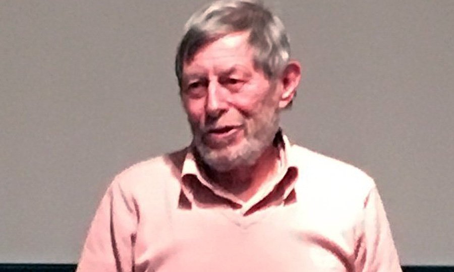 François Labande bei seiner Lesung