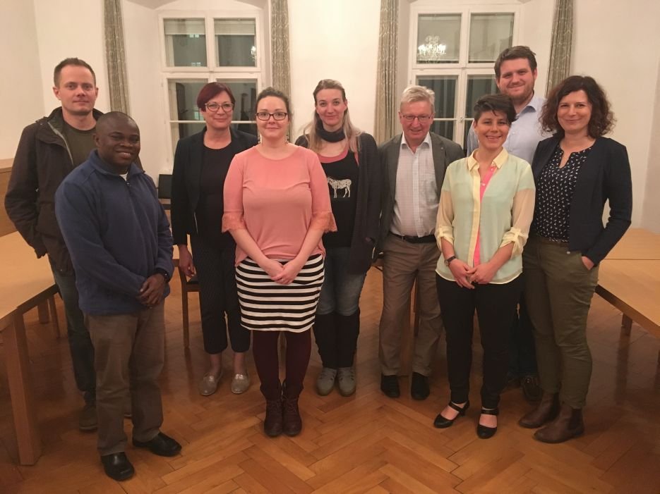 Teilnehmer an der Spring School, 4.v.r. Prof. Franz Höllinger