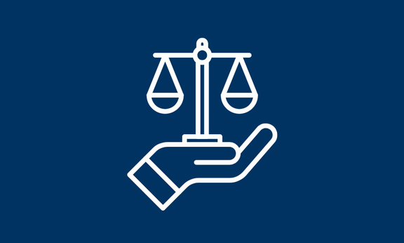 Symbol für Rechtswissenschaften