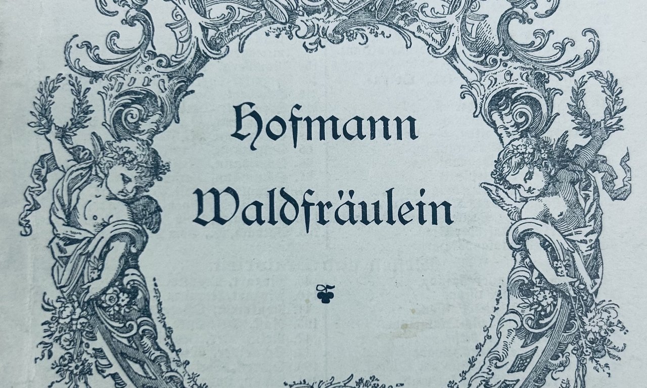 hofmann waldfräulein