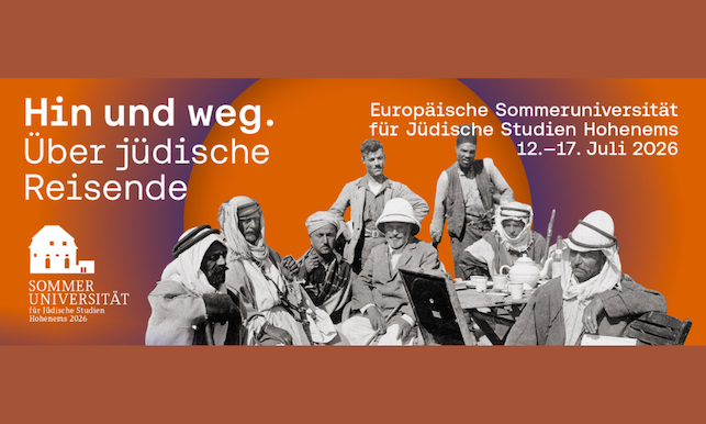 Hin und weg. Über jüdische Reisende
