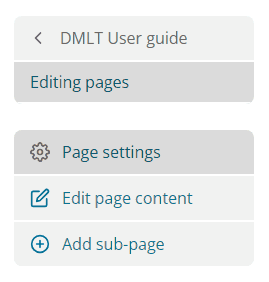Snapshot of editor access
