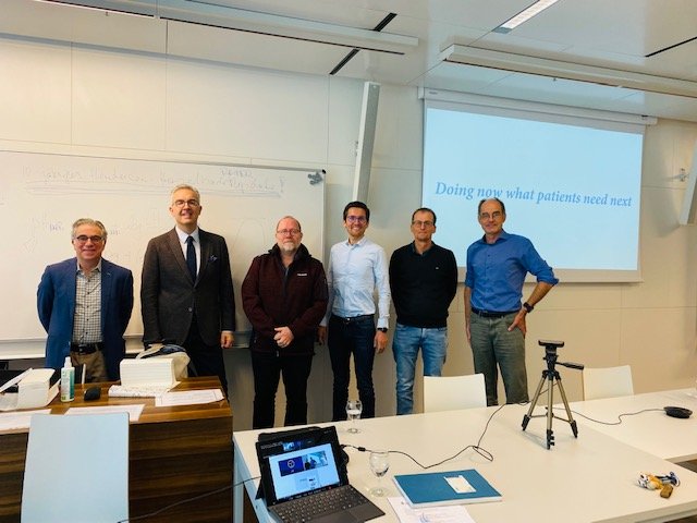 von links Michael Ahlijanian, Paulo Fontoura, Christoph Schwarzer, Georg Singewald, Clemens Decristoforo und Jörg Striessnig.