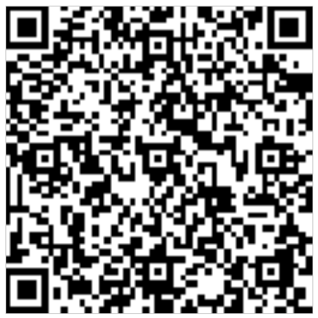 QR Code für die Anmeldung