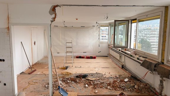 Abbruch Zwischenwände