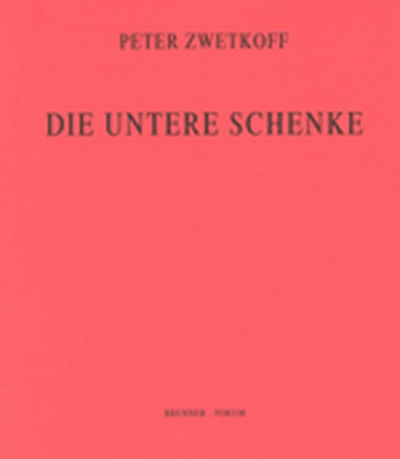 Notenblatt: Peter Zwetkoff: Die untere Schenke. Sieben Lieder nach Gedichten von Theodor Kramer
