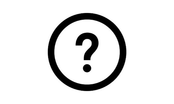 Icon question mark