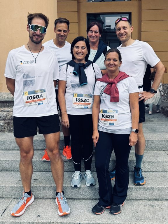 Gruppenfoto eines der teilnehmenden Teams