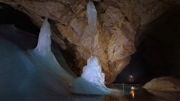 Congelation Ice in Eisriesenwelt