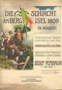 cover Buch: Die Schlacht am Bergisel von Josef Pembaur