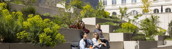 Studierende am Agnes-Heller-Haus