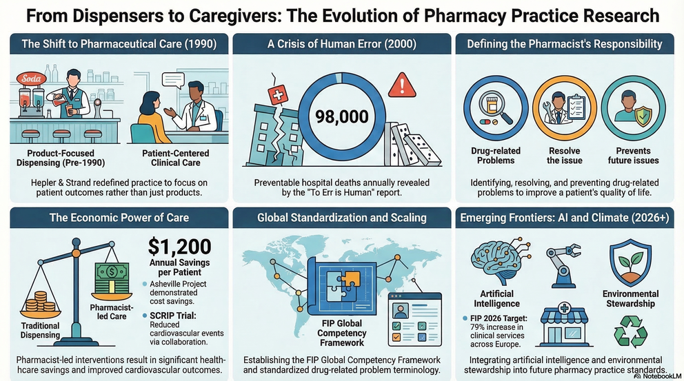 Most impactful studies in pharmaceutical practice