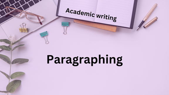 Paragraphing