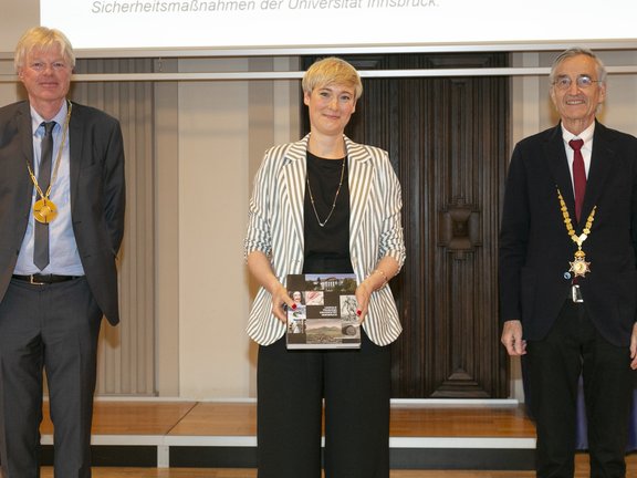 Dekan Kopp, Dorothea Hämmerer, Rektor Märk