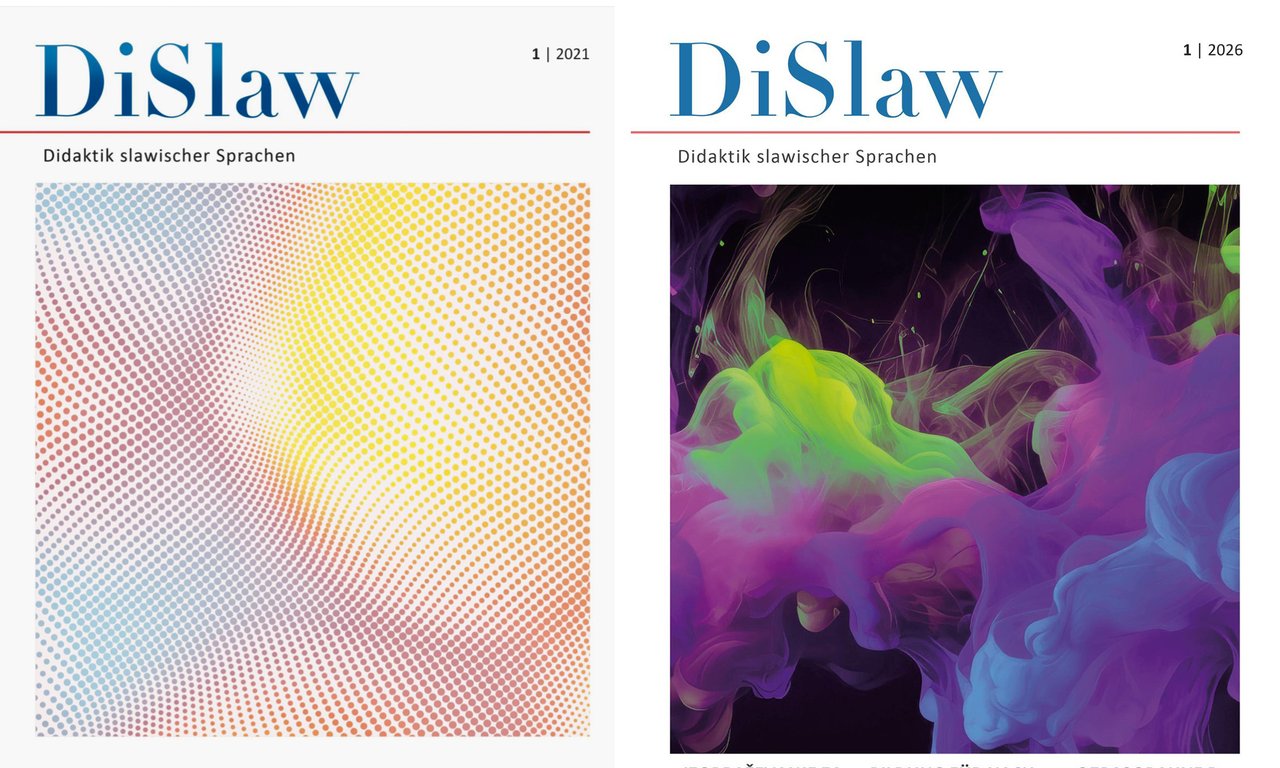 Die Cover der ersten und zehnten Ausgabe von DiSlaw
