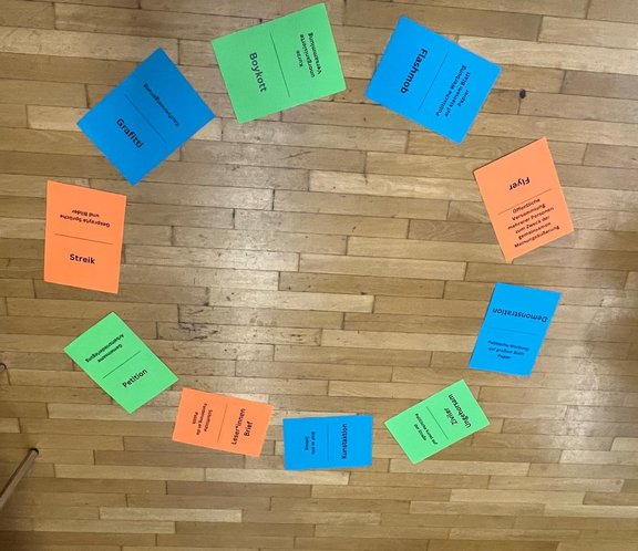 Foto eines Workshops