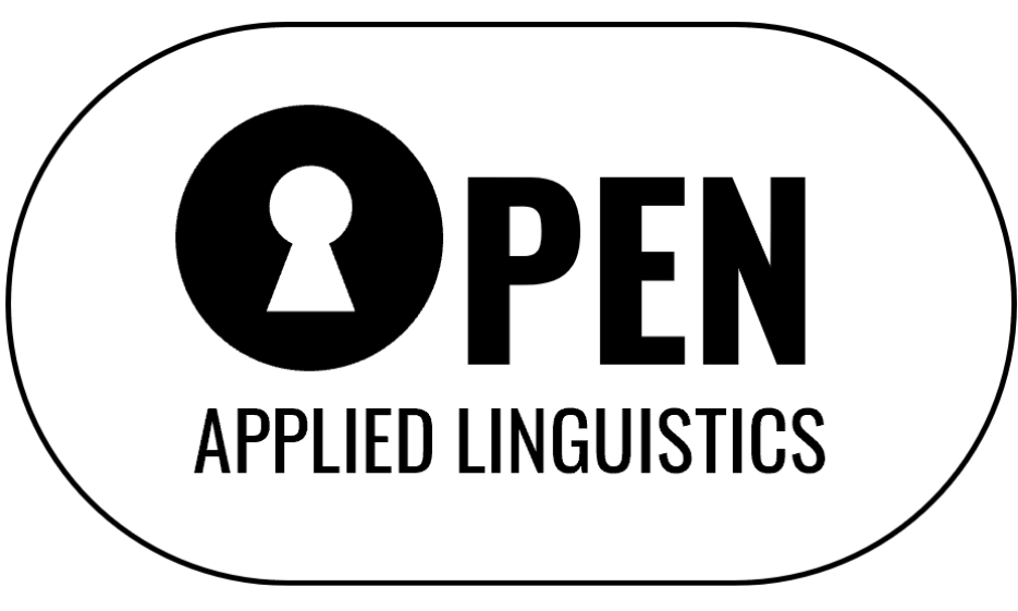 Logo Open Applied Linguistics b/w