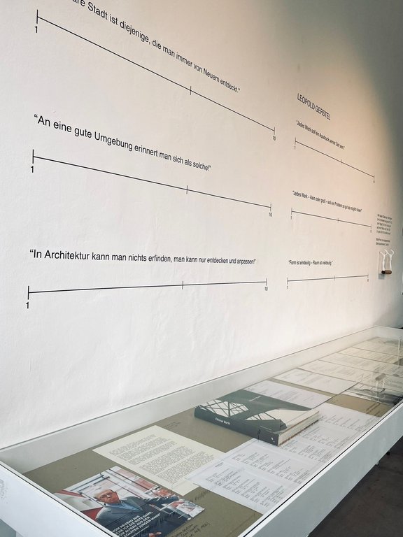 Ausstellung Barth meets Gerstel ...in Innsbruck. Architektur als Lehre. Archiv für Bau.Kunst.Geschichte 2026.