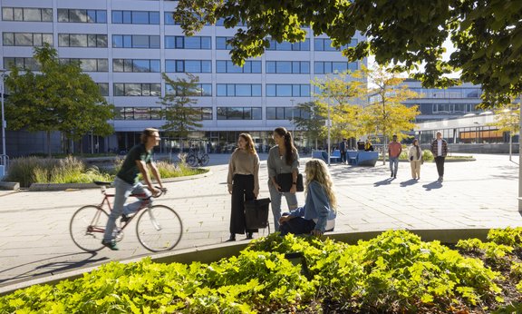 People at the Engineering Campus