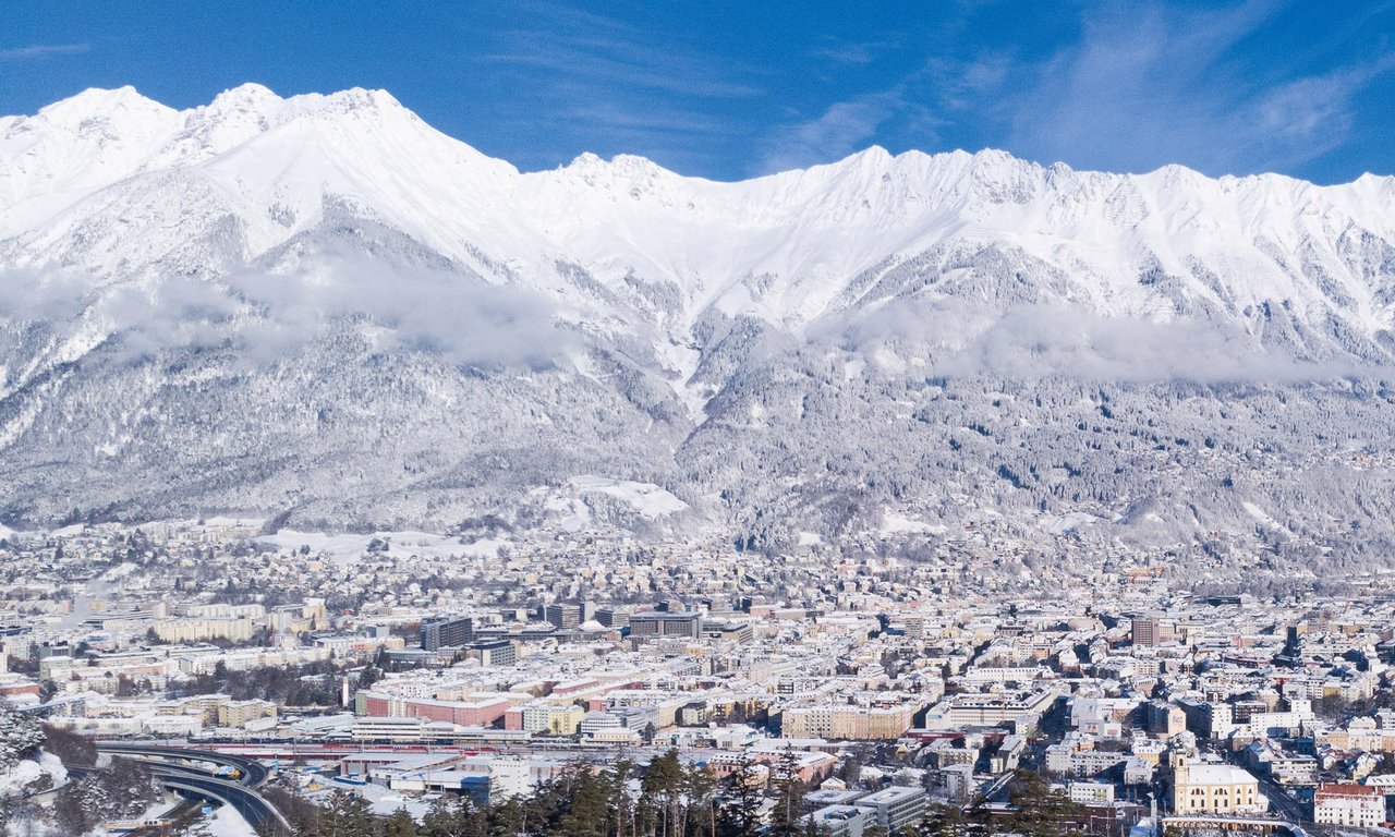 Blick auf Innsbruck