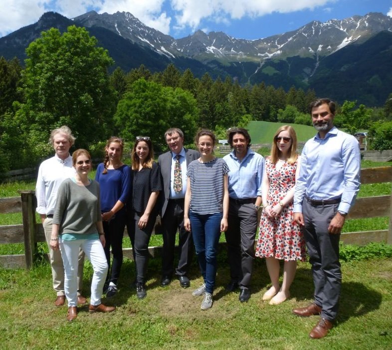 Tagungsausklang mit Referenten und Organisatoren