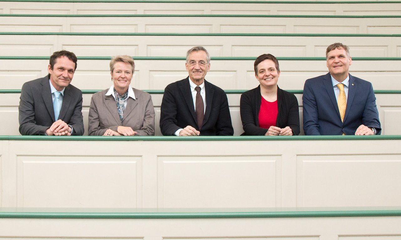 Das Rektorenteam 2016 bis 2020