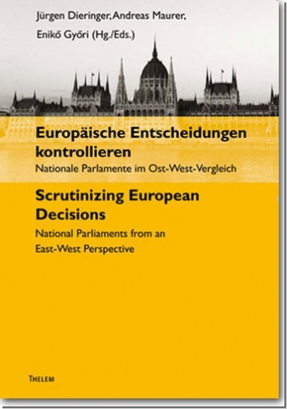Buchcover europäische Entscheidungen kontrollieren