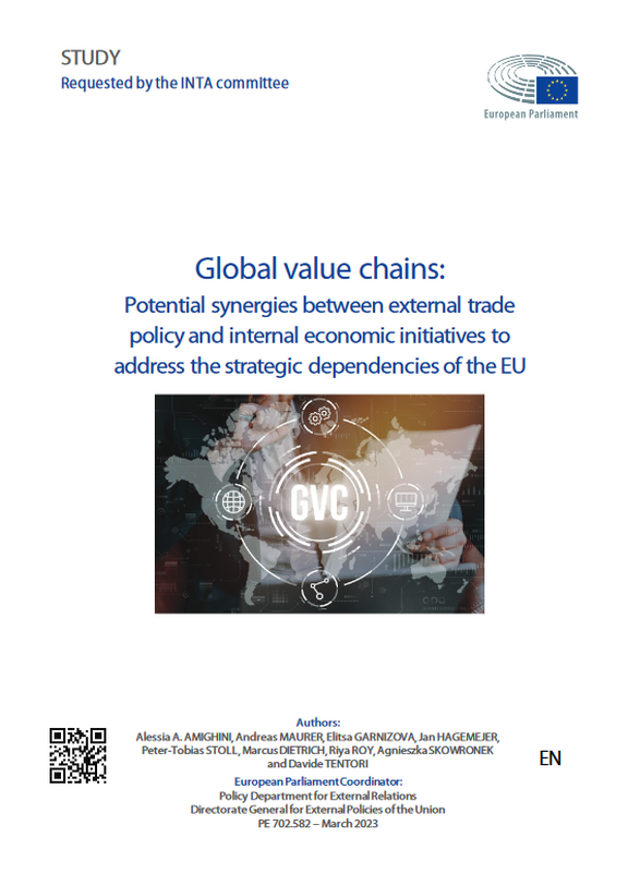 Buchcover Global Value Chains