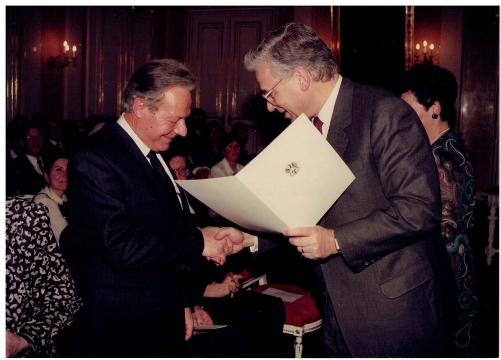 Ordensverleihung Corrado Grassi