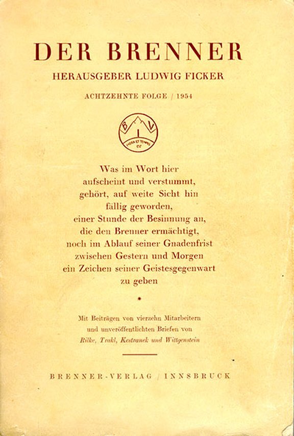 Der Brenner, F. 18.1954