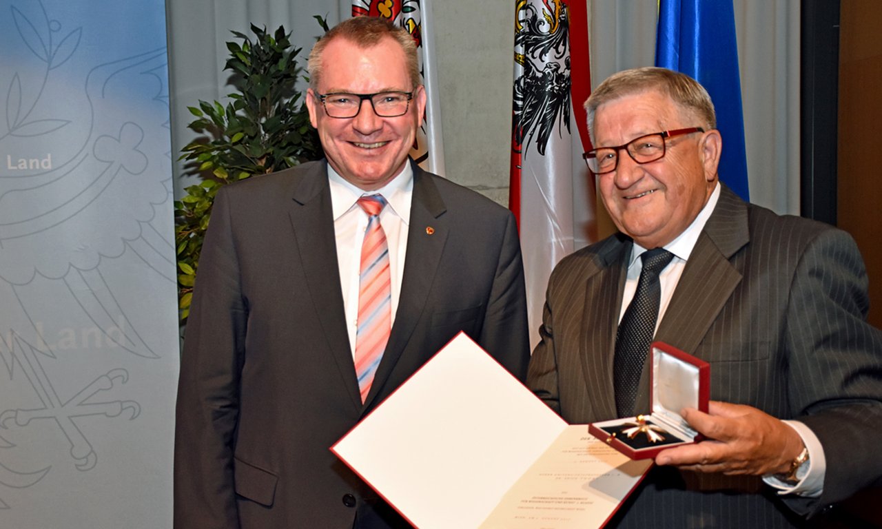 Johannes Tratter und Erich Thöni