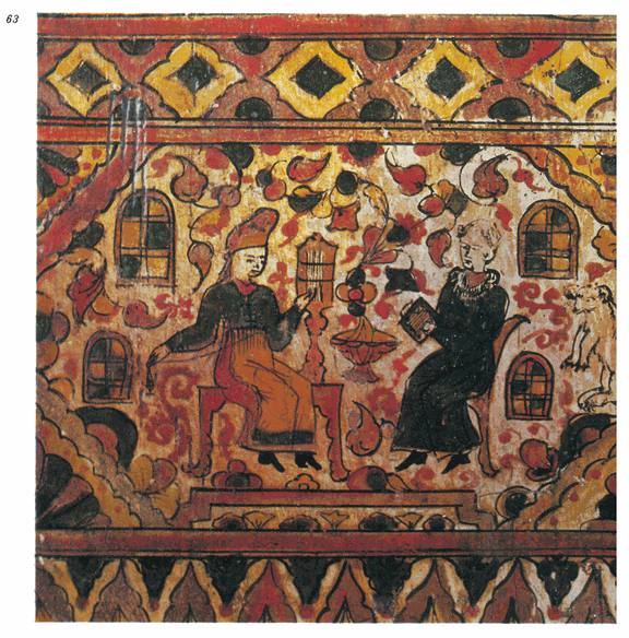 Russia, distaff detail