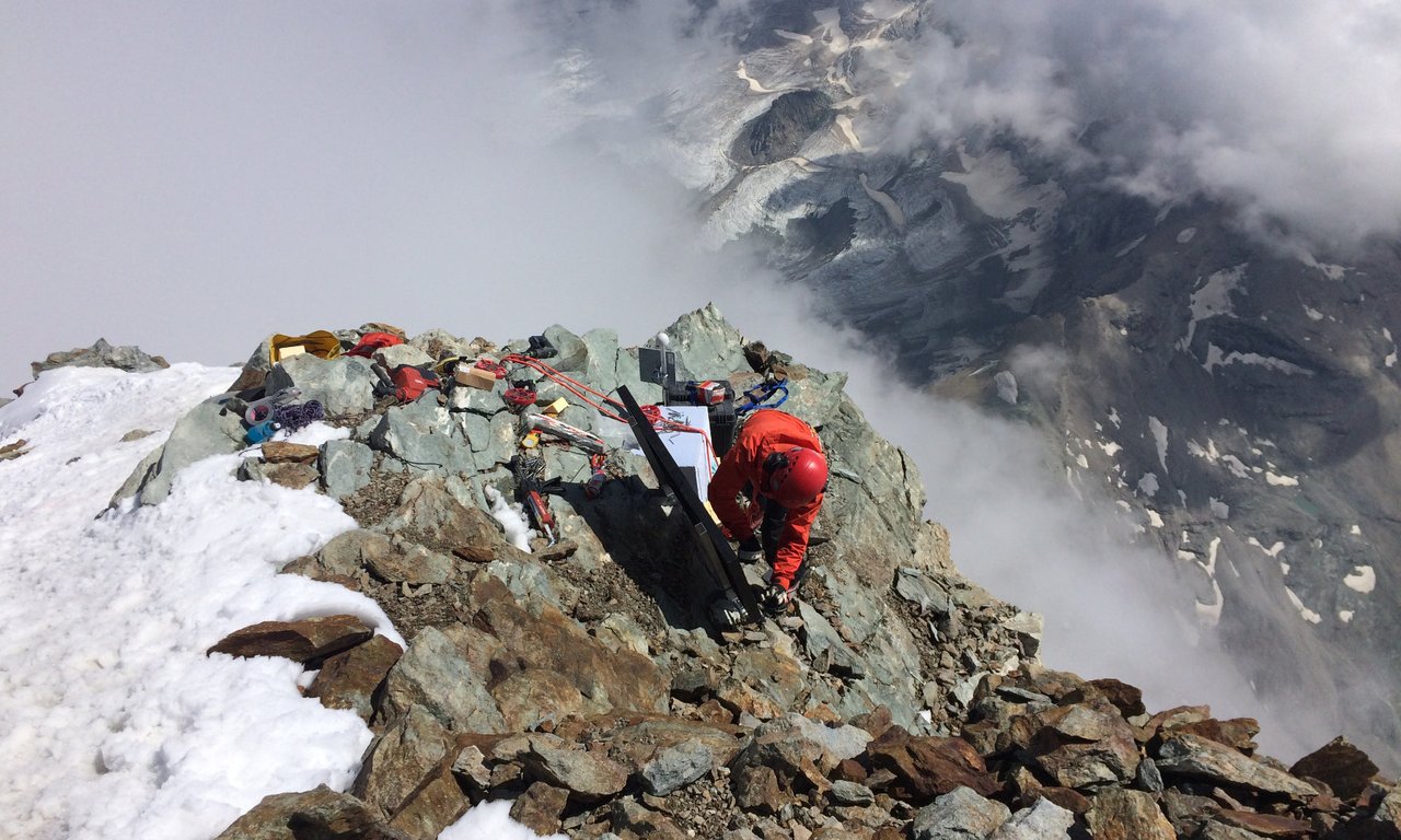 Jan Beutel am Matterhorn