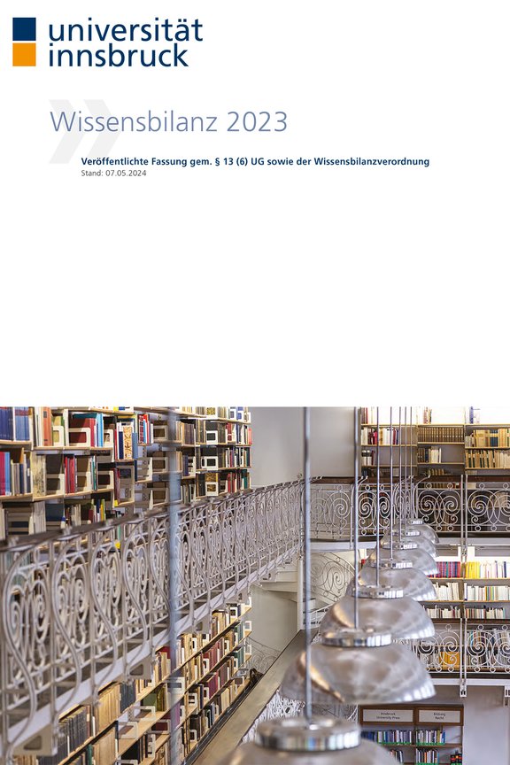 Cover Wissensbilanz 2023