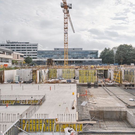 Baustellenbild Haus der Physik