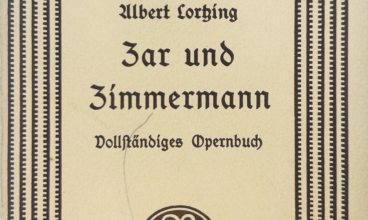 zar und zimmermann