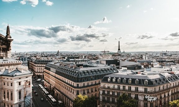 Bild der Skyline von Paris