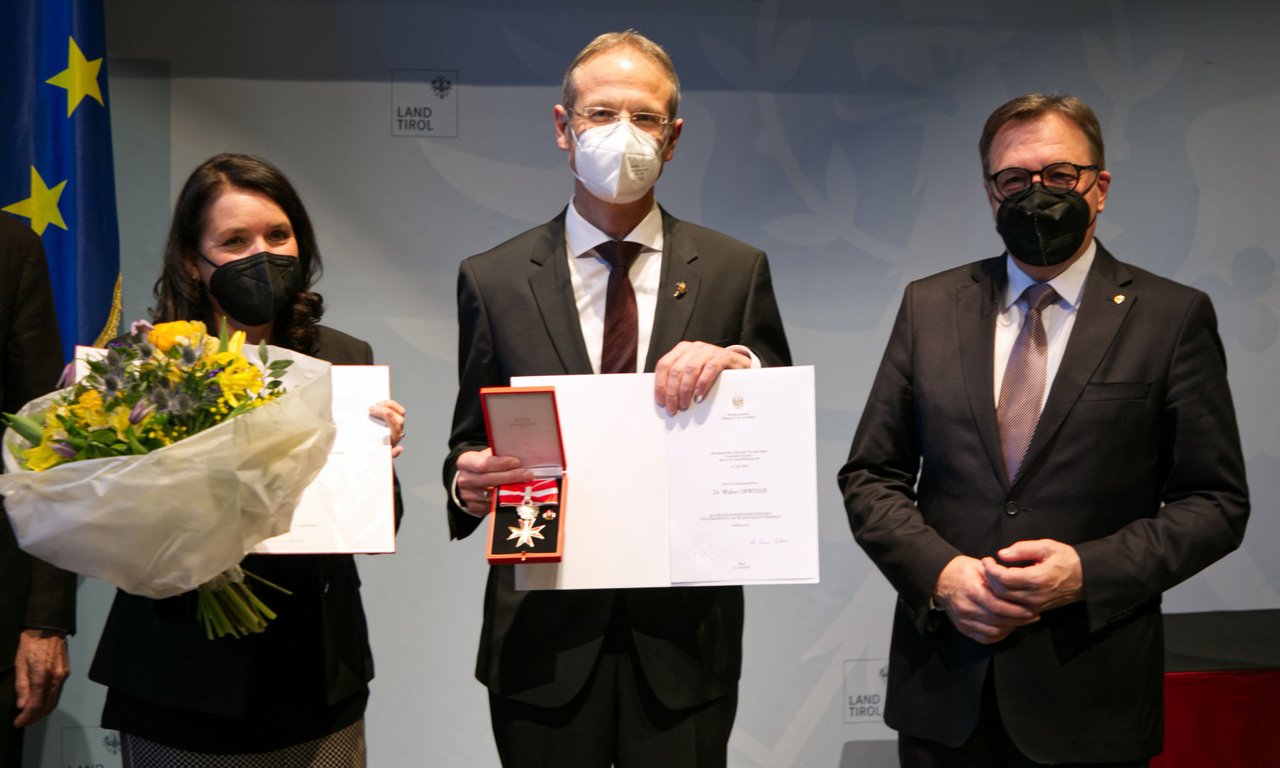 Ehrung Walter Obwexer