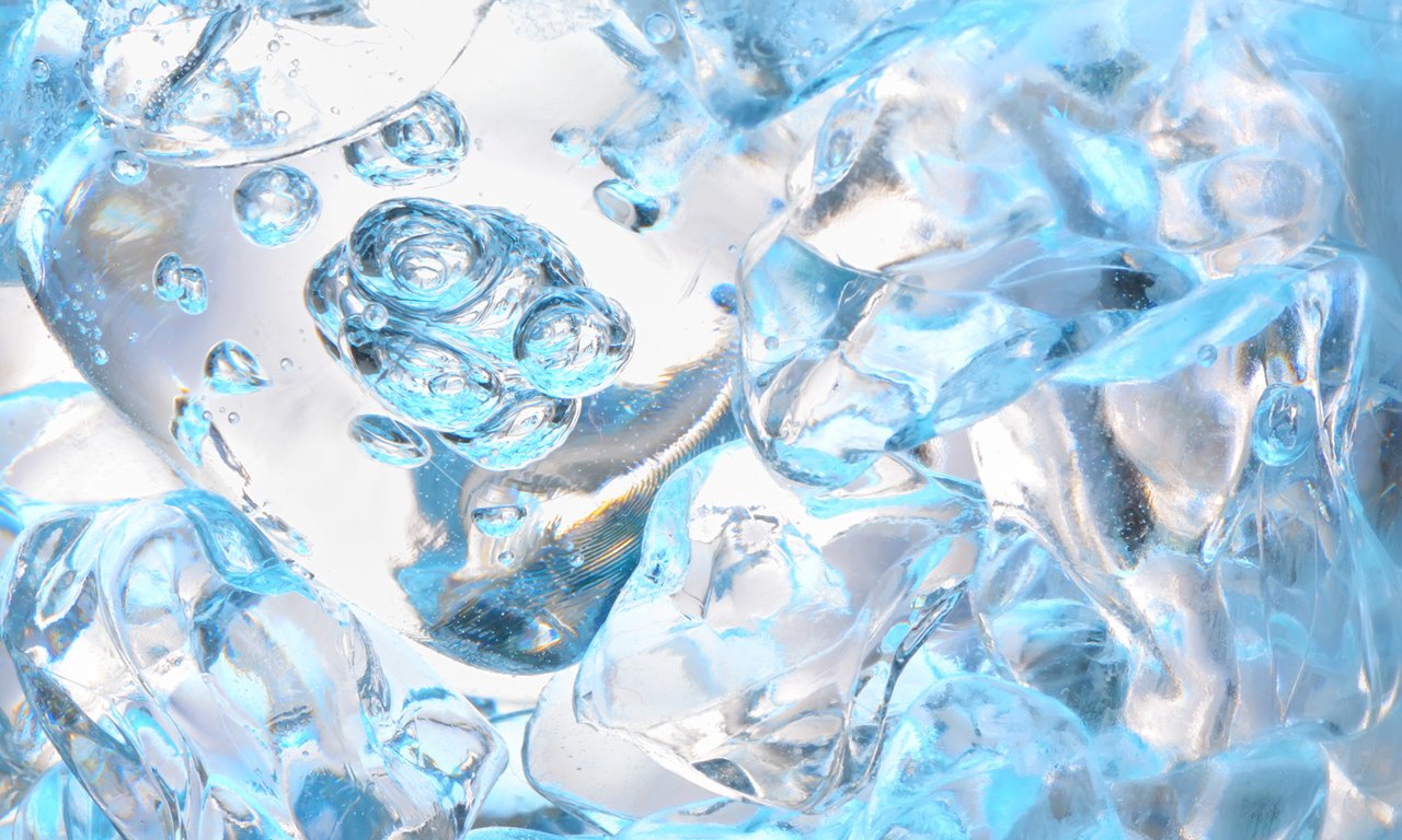 Eis und Wasser