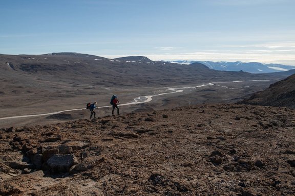 Wanderung in Grönland