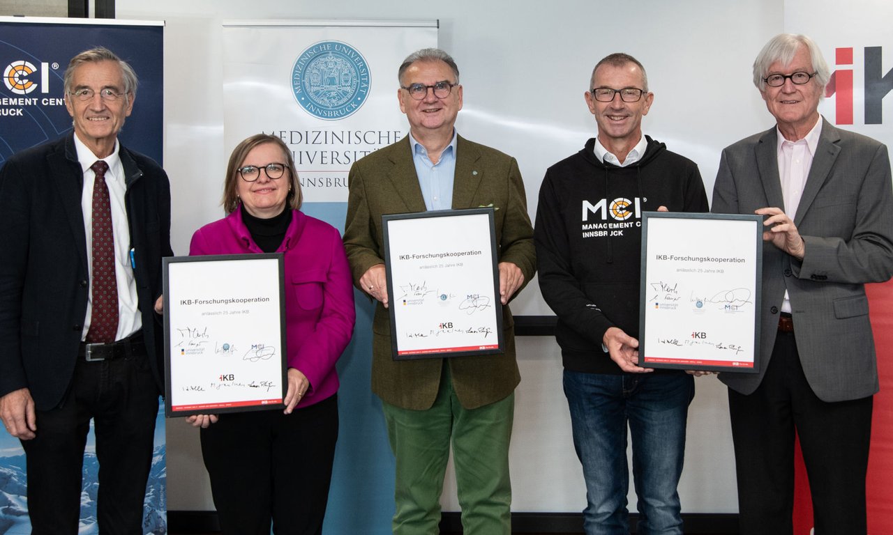 Gruppenbild mit Manfried