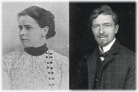 Portraits von Adelheid Schneller und Heinrich von Schullern