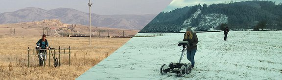 Photos Geomagnetische Bodenbefundung